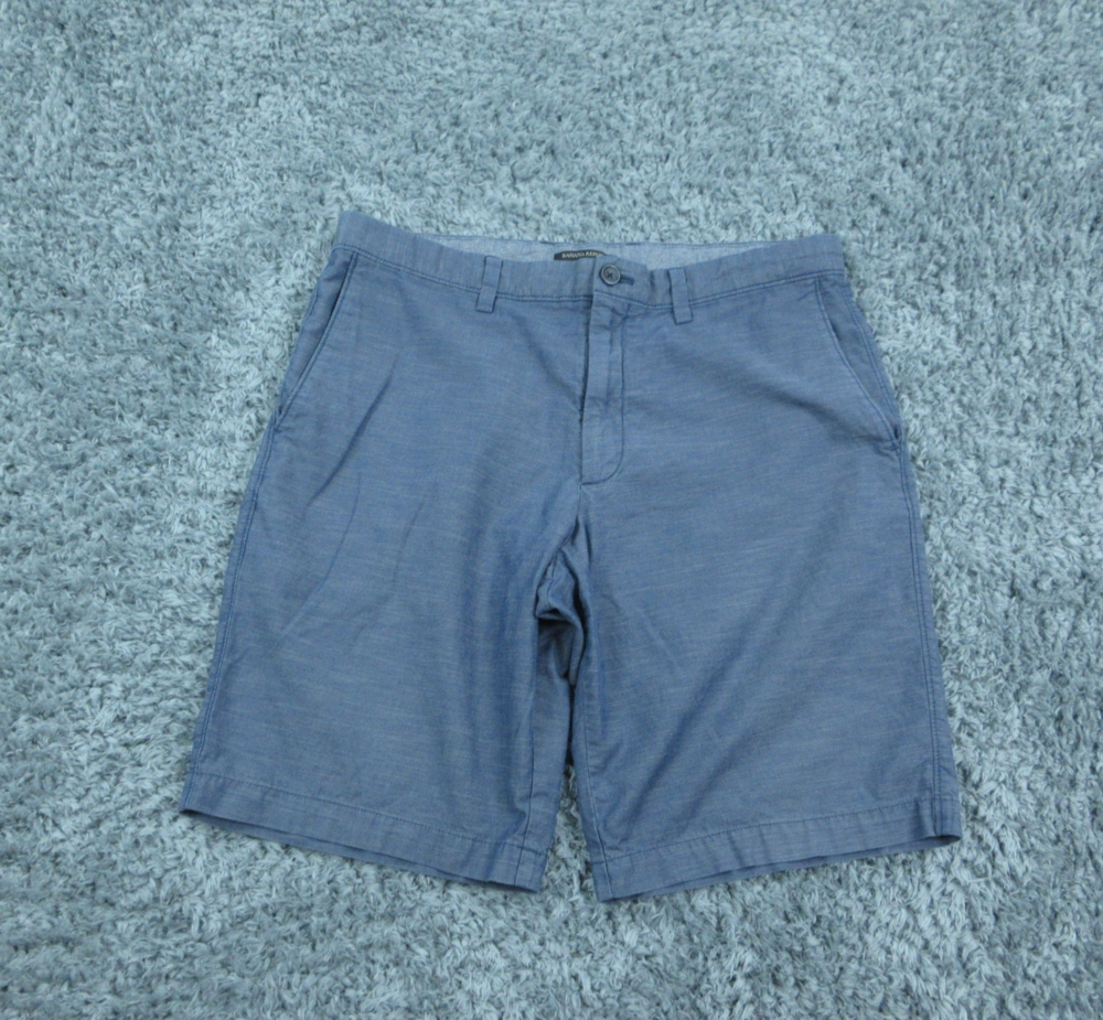 Banana Republic Shorts Mens 34 Chino Classic Casual Flat Front Summer 35x9.5*